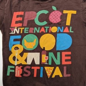 Disney Epcot Food & Wine Festival Tshirt 2009 Rare